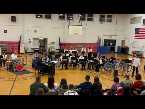 Quantico MHS Jazz Band - Feliz Navidad arr. Victor Lopez