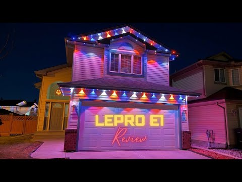 The Future of Christmas Lights Is HERE — Lepro E1 AI Lights Review