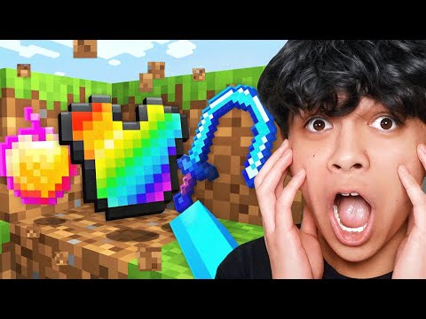 Minecraft But Every Drop is Random