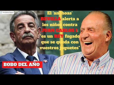REVILLA alerta a los niños contra JUAN CARLOS I: "es un REY que se queda con vuestros juguetes"