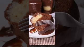 Bolo de Prestígio que já sai Recheado do Forno 🍫🥥