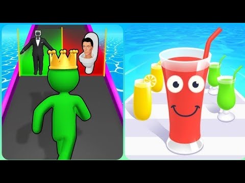 Giant  rush 3d vs🟡🔴✅ Juice Run 3DAll Levels GamGiante MobileWalkthrough iOS, Android Gameplay Update