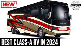 Best Luxury Class-A RVs of 2024: New Diesel Pusher Motorhomes for Opulent Travel