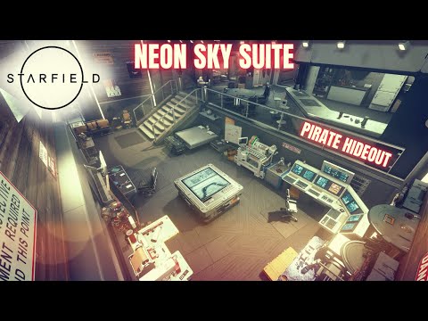 Starfield | Neon Penthouse (Fully Decorated)