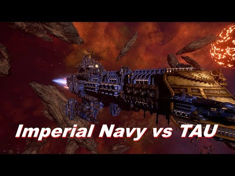 Imperial Navy vs TAU! Rank 176, Heroic Difficulty, 1500 Points - Battlefleet Gothic Armada