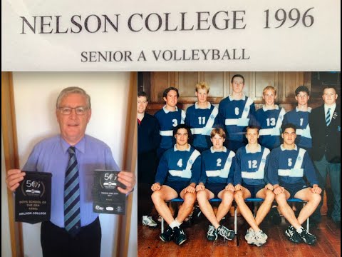 Volleyball. Nelson College v Marlborough boys College 1996