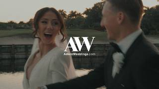 Cinematic coastal California wedding film by Adorn Weddings — couple at beach ceremony