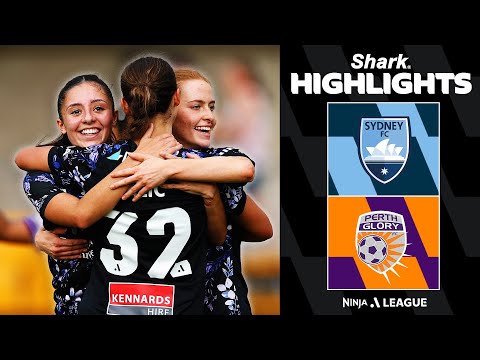 Sydney FC v Perth Glory | SHARK HIGHLIGHTS | Ninja A-League 2025-26 | Round 03