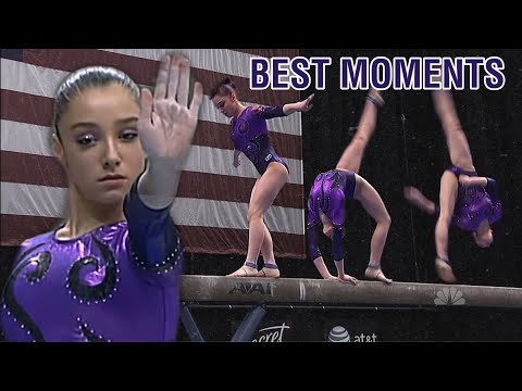 Aliya Mustafina Performing Iconic Gymnastics for 3 Minutes Straight
