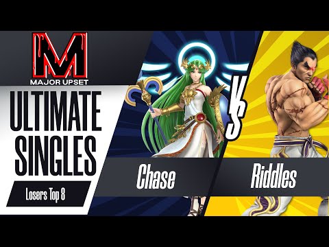 Chase (Palutena) vs Riddles (Kazuya) - Ultimate Singles Top 8 - Losers Round 1 - MAJOR UPSET