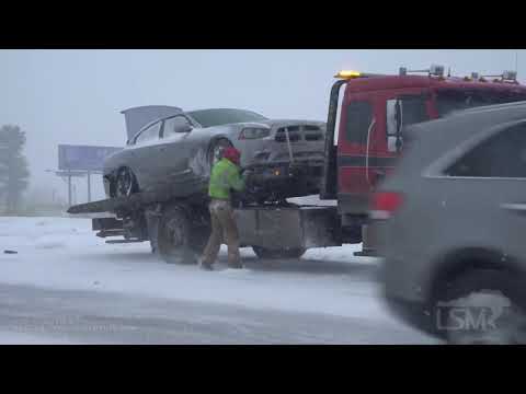 02-14-2021 Oklahoma City, OK - Spinouts and Accidents - Interview with Homeless Shelter - SOT