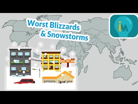 Top 20 Worst Blizzards & Snowstorms in History - Timeline