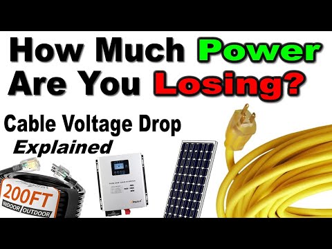 Using The WRONG Cable Is a Bad Idea! Voltage Drop Explained, plus simple testing methods
