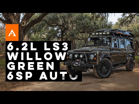 Arkonik Land Rover Defender 110 walk-around | 6.2 LS3 | Willow Green | 6-sp Auto