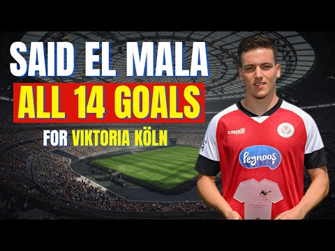 Said El Mala - ALL 14 GOALS FOR VIKTORIA KOLN | Skills & Highlights