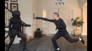Rob Childs Rapier Vid 31 Jump Lunge