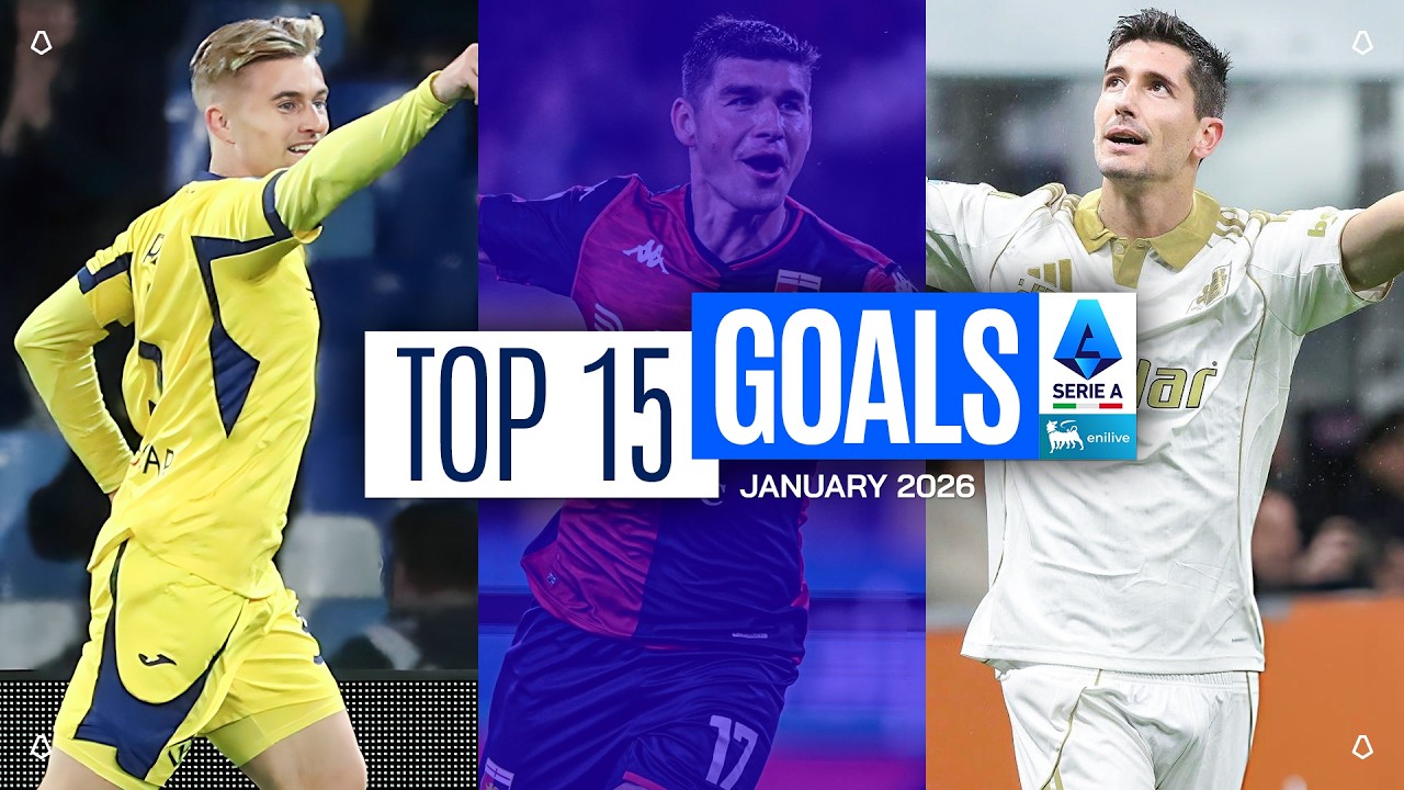 The Top 15 Goals of January | Top Goals by iliad | Serie A 2025/26