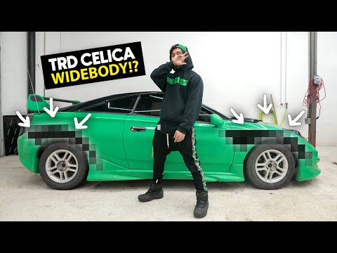 TOYOTA MADE FENDER FLARES FOR THE CELICA!?