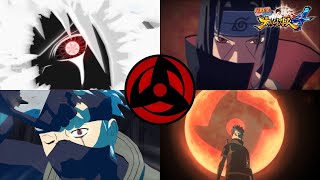 写輪眼　奥義集 All Sharingan Jutsus 【NARUTO -ナルト- 疾風伝 ナルティメットストーム4】 【Naruto Ultimate Ninja Storm 4】