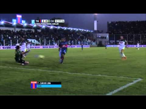 Gol de Luna. Tigre 2 - Chicago 0. Fecha 11. Primera División 2015. FPT.