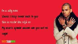 Chris Brown - 2 Complicated (feat. Asher Roth) [LYRIC VIDEO]