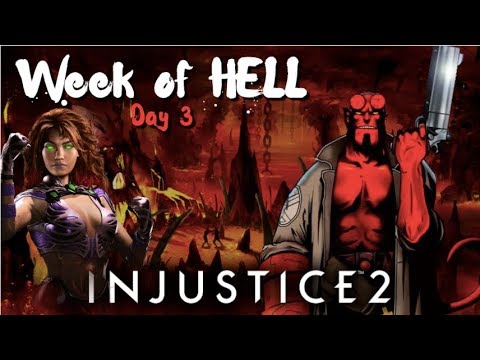 RAGE QUIT AGAINST HELLBOY! Injustice 2: Week of HELL - Day 3