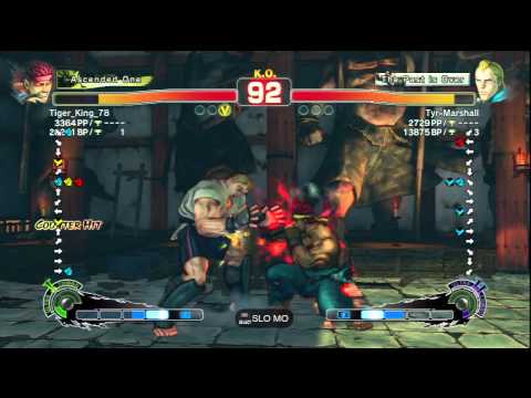Tiger_King_78 [Evil Ryu] Vs Tyr-Marshall [Abel] SSF4 AE 2012 Ranked Matches - PSN