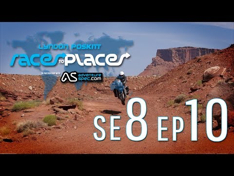 Adventure Motorcycling Documentary Races To Places SE8 EP10 Ft. Lyndon Poskitt