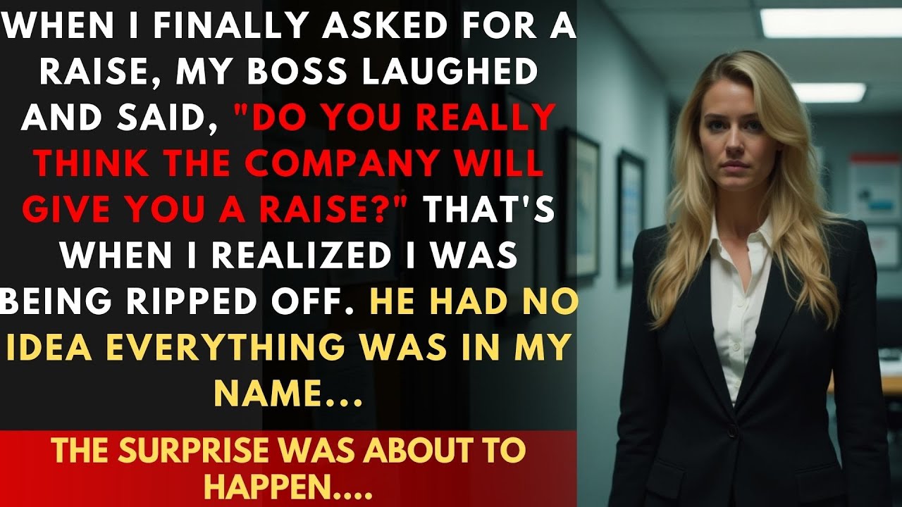 Boss Said, "Do You Really Think The Company Will Give You A Raise?" I Didn't Expect That From Him