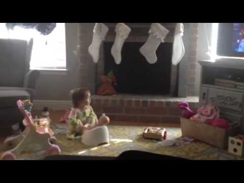 Charlie's baby in potty