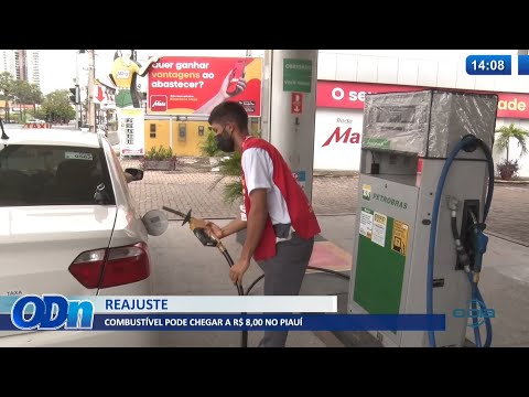 Combustível pode chegar a R$ 8,00 no Piauí 11 03 2022