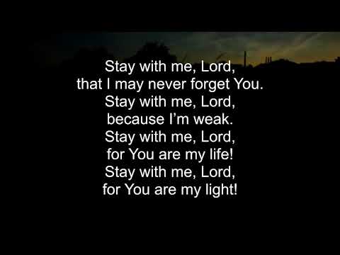Stay With Me Lord Instrumental