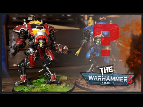 Painting a Warhammer Armiger