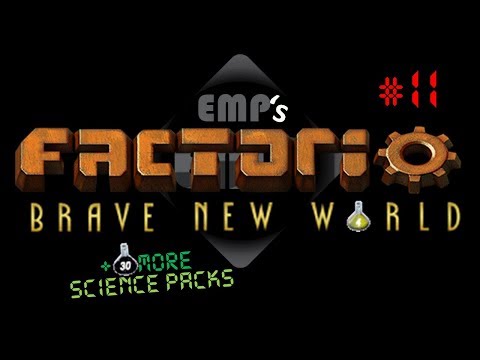 Factorio Brave New World Ep. 11 | +30 More Science Packs | Modded Factorio Gameplay