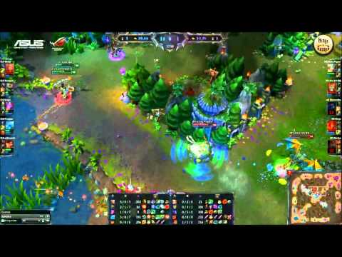League of Legends - M5 vs CLG.eu final battle game 1 (HD)