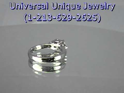 0.90 ct. Round Diamond Engagement Ring Platinum #1597A