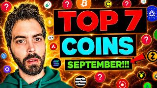 Top 7 Crypto Coins that will 7x in September!