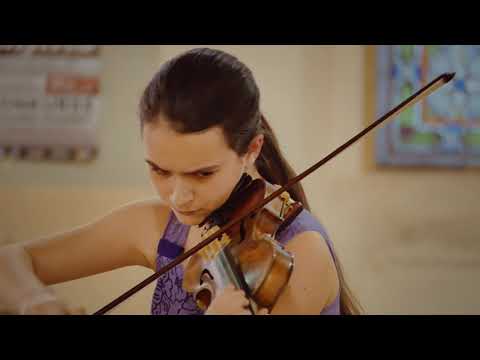 Sophie Branson performs Wieniawski Violin Concerto No. 2 in D minor (3rd mvt)