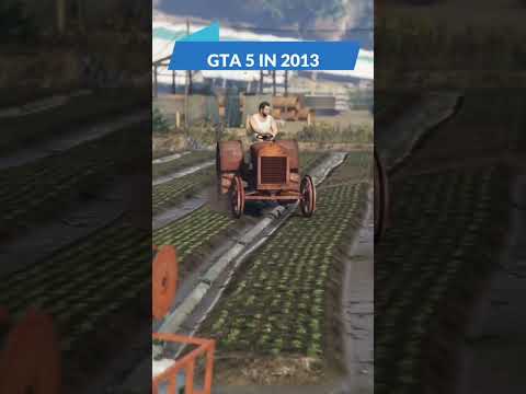 gta 5 in 2013 vs gta 5 in 2022 | TACNOGAMERZ | LEGAL GAMERZ | GTA 5 #short #shorts