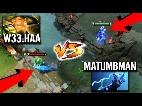 THIS IS HOW Matumbaman Revenge 100% Counter W33 Storm Spirit "New Liquid Mid" Dota 2 Fun gameplay
