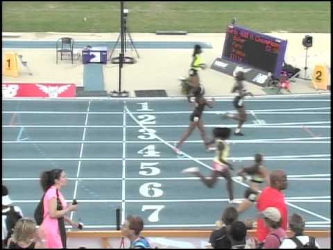 Girls 400m Championship Section 4 - New Balance Nationals Outdoor 2013
