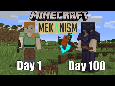 [2] I survived 100 days in Minecraft Mekanism