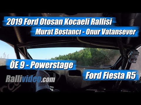 2019 Ford Otosan Kocaeli Rallisi / Murat Bostancı - Onur Vatansever / OE 9 Powerstage Incar