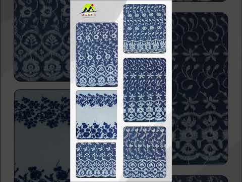 Net Sequin Embroidery Job Work Fabric