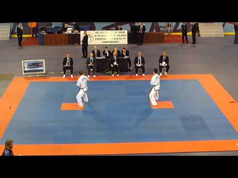 2014 European Championships Male 4th Dan Patterns Semi Final