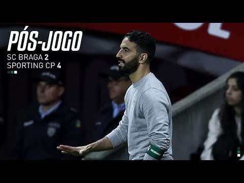 Pós-jogo | Liga Portugal Betclic: SC Braga 2-4 Sporting CP