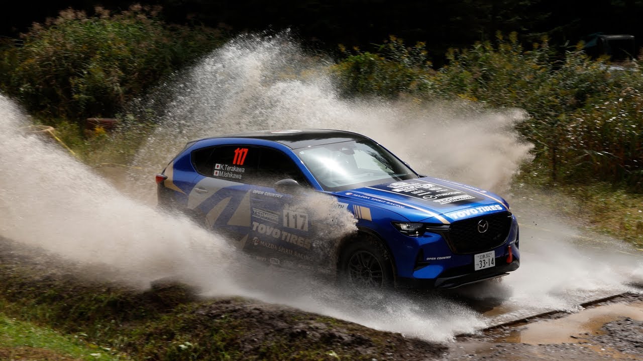 CX-60で挑戦！大自然を駆け抜けるクロスカントリーラリー