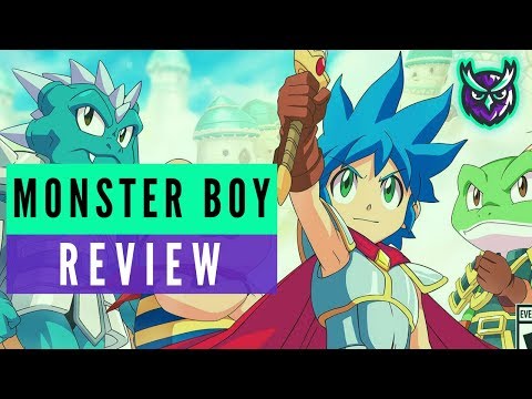 Monster Boy and the Cursed Kingdom Nintendo Switch Review (One of the BEST platformers!)