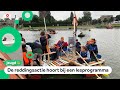 Kinderen 'redden' hun juffen en meesters van overstroming