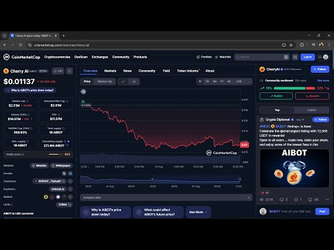 Is Cherry AI ($AIBOT) token legit or a scam